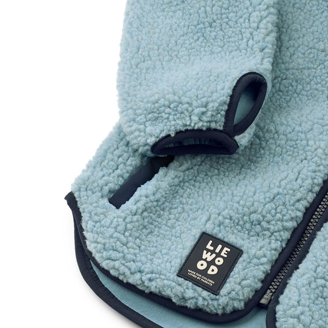 Liewood Nolan Pile Jacket - Beach Blue - Image 4