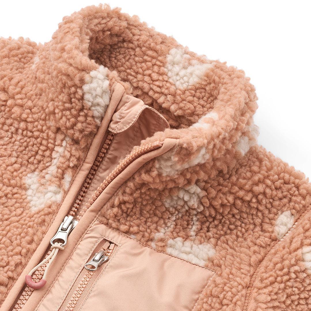 Liewood Nolan Pile Jacket - Sweethearts / Pale Tuscany - Image 4