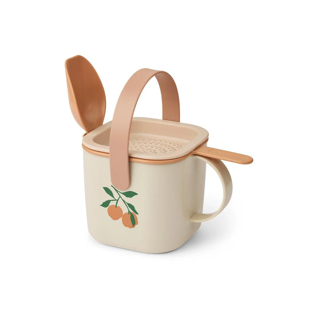 Liewood Roald Bucket & Spade Sand Set - Peach / Sea Shell - Image 2