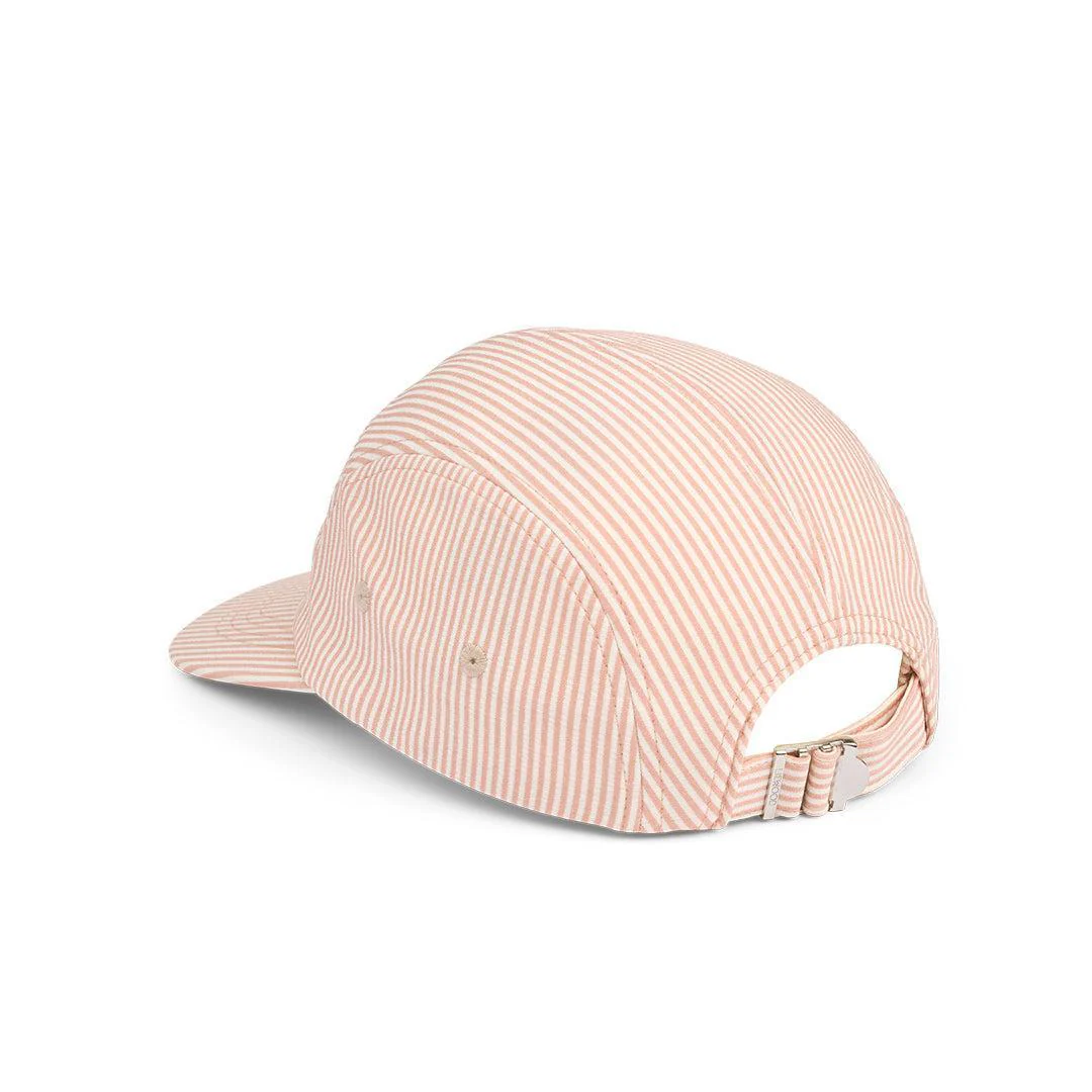 Liewood Rory Seersucker Cap - Pale Tuscany / Creme De La Creme - Image 2