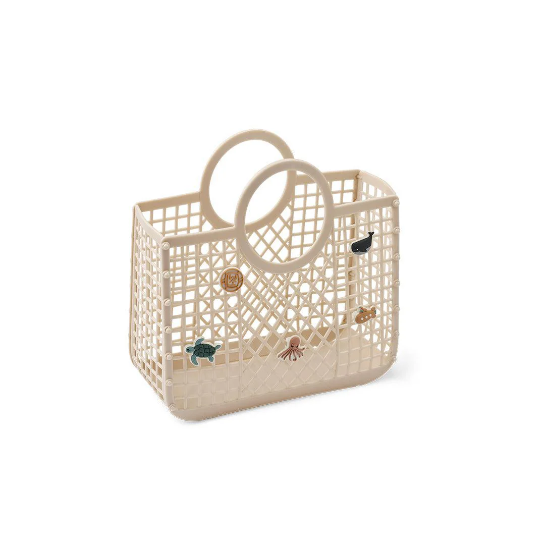 Liewood Samantha Basket With Charms - Sandy