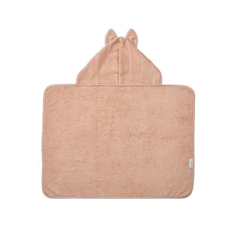 Liewood Vilas Rabbit Baby Hooded Towel - Pale Tuscany - Image 2