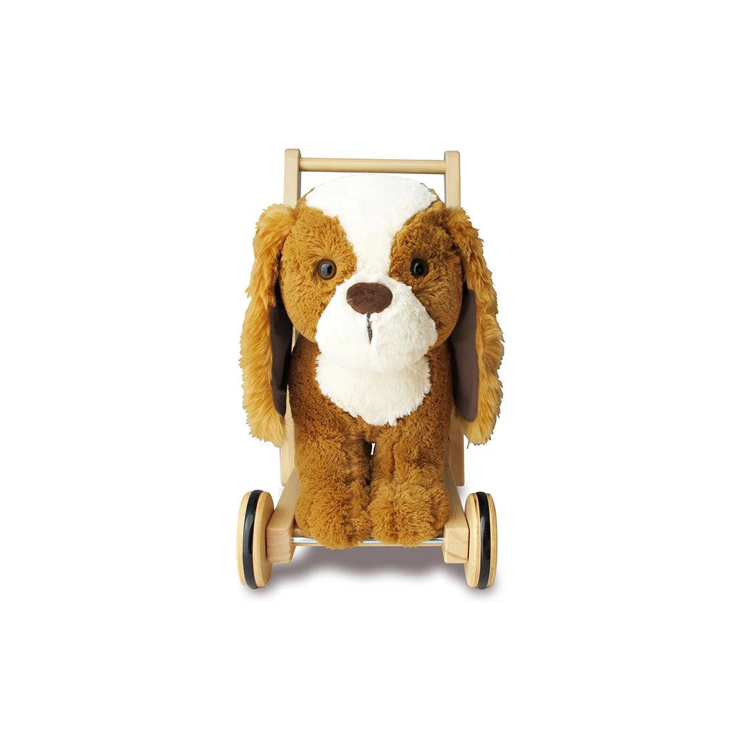 Little Bird Told Me - Push-Along Dog - Peanut Pup (12m+)