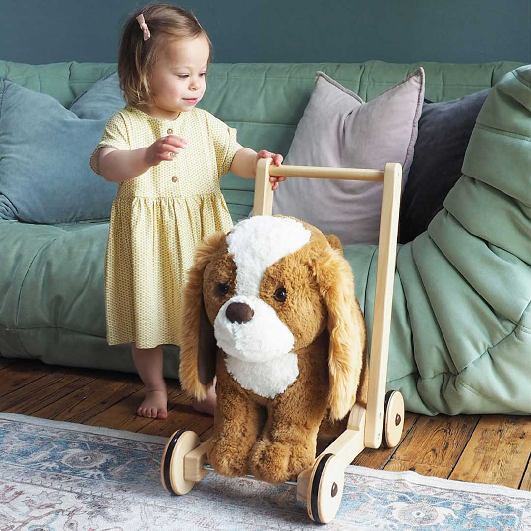 Little Bird Told Me - Push-Along Dog - Peanut Pup (12m+) - Image 2