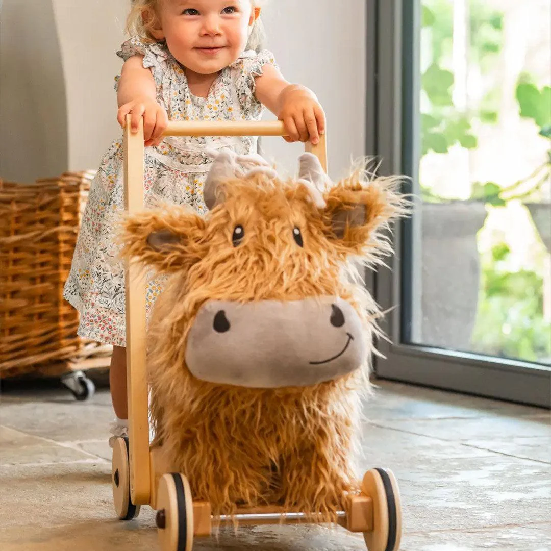 Little Bird Told Me - Push-Along - Highland Cow - Hubert - Image 4