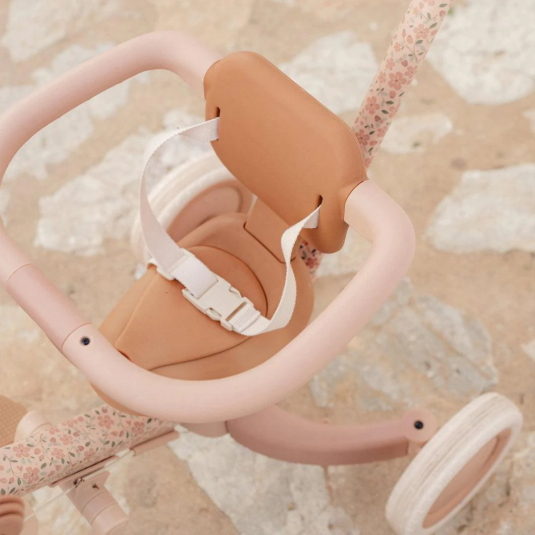 Little Dutch 4 in 1 Tricycle - Pink - Image 5
