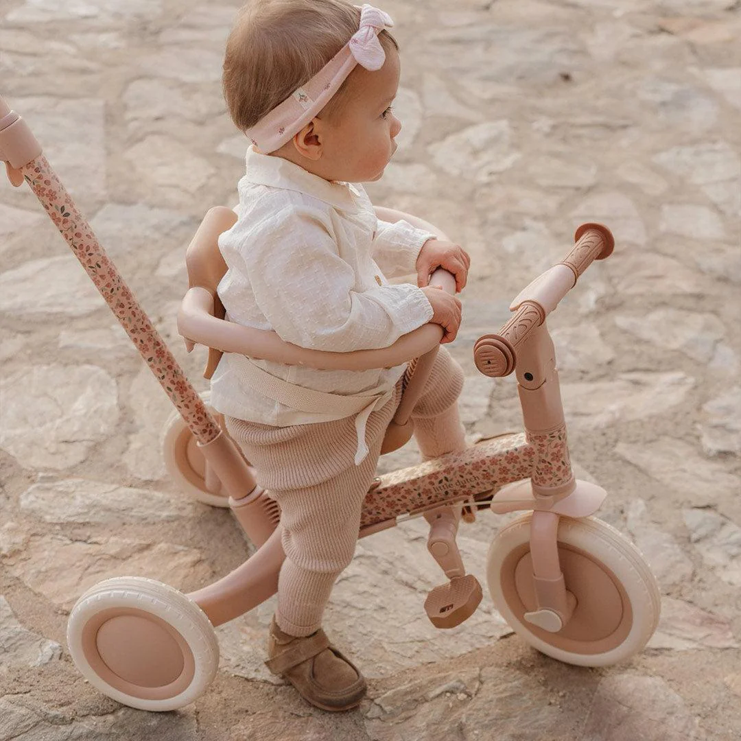 Little Dutch 4 in 1 Tricycle - Pink - Image 7