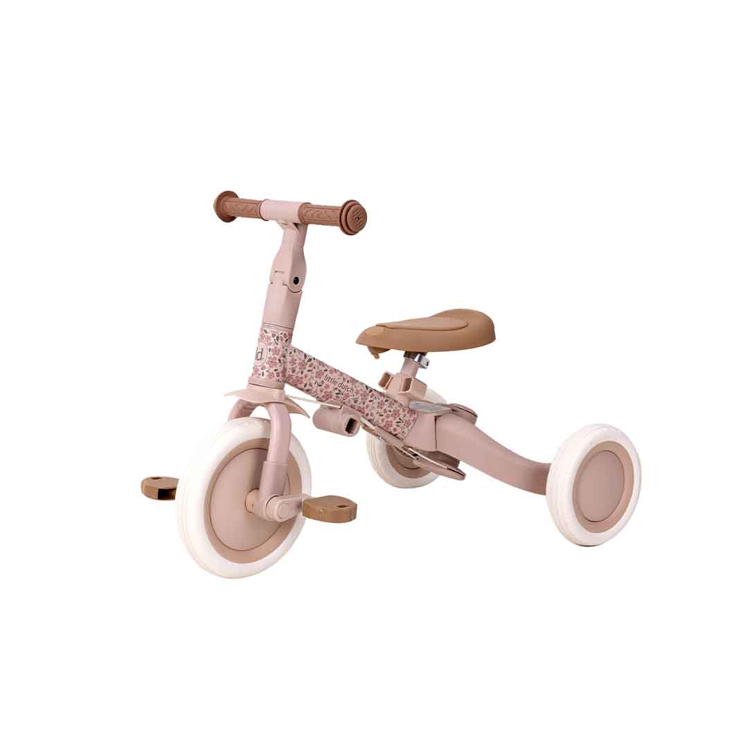 Little Dutch 4 in 1 Tricycle - Pink - Image 9