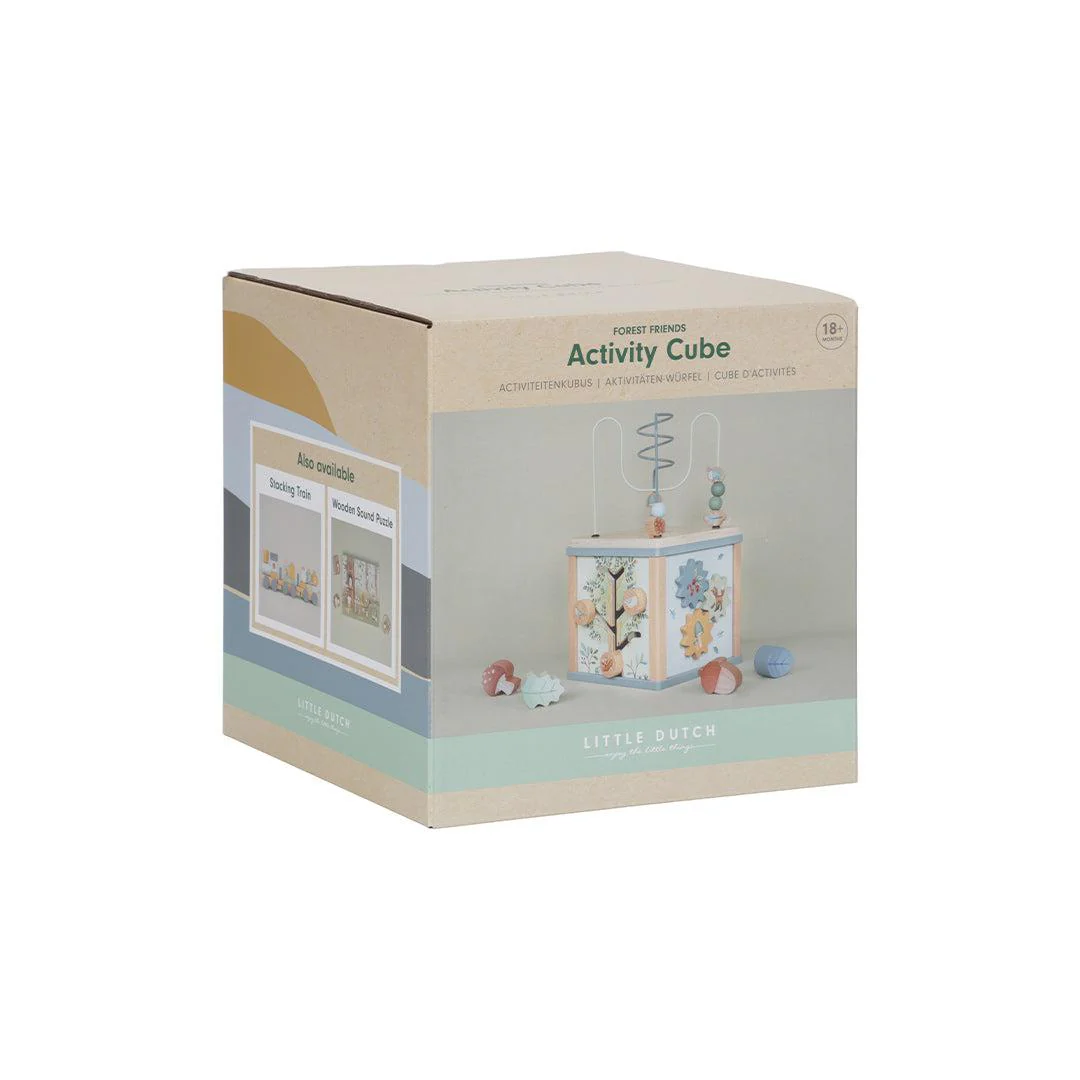 Little Dutch Activity Cube - Forest Friends - Image 13