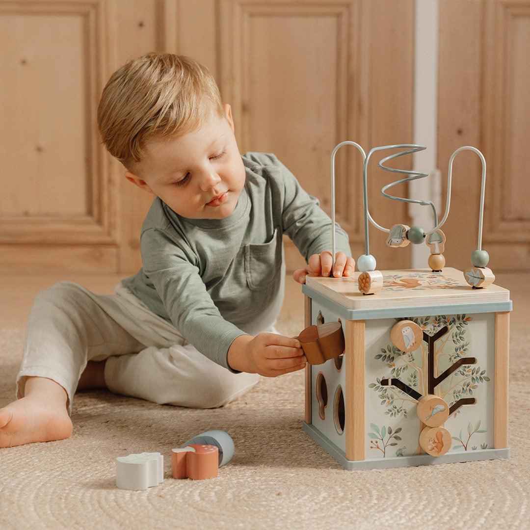 Little Dutch Activity Cube - Forest Friends - Image 2