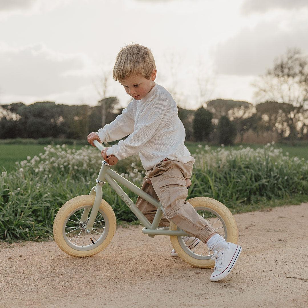 Little Dutch Balance Bike - Olive - Image 5