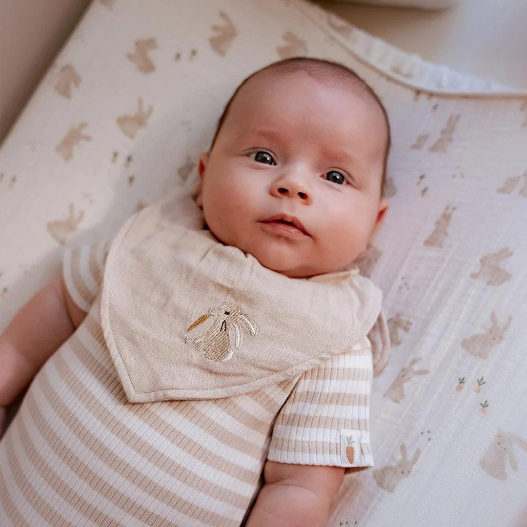 Little Dutch Bandana Bib Set of 2 - Baby Bunny - Image 4