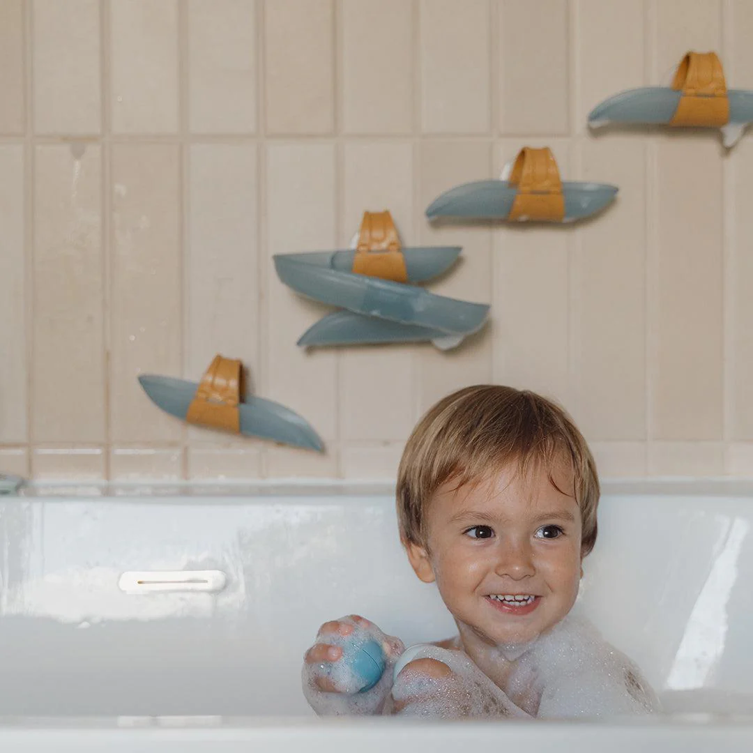 Little Dutch Bath Ball Track - Blue - Image 3