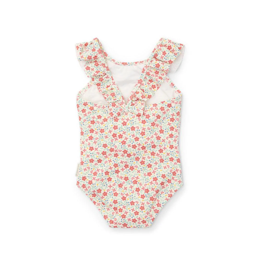 Little Dutch Bathing Suit - Sunny Flowers Multicolour - Image 5