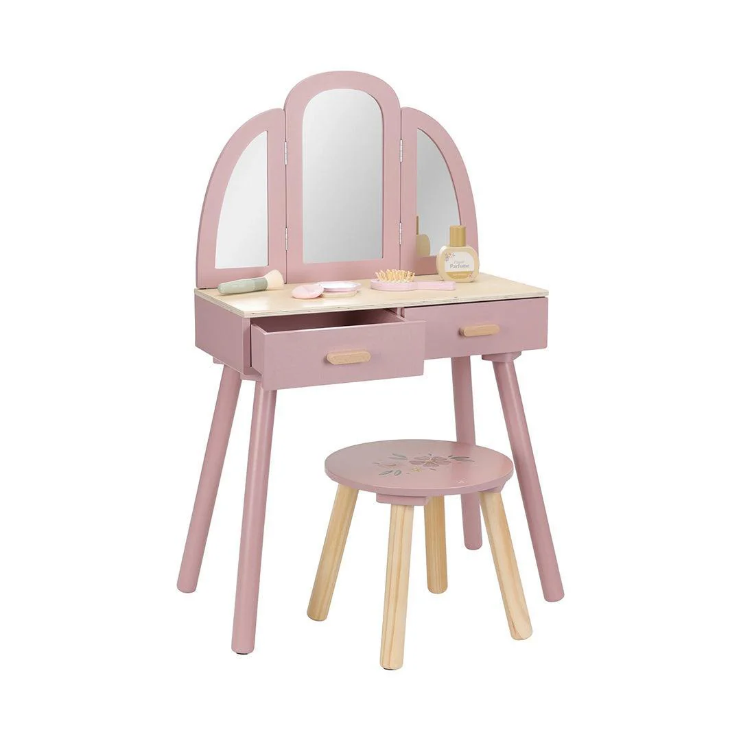 Little Dutch Dressing Table Large - Pink - Image 3