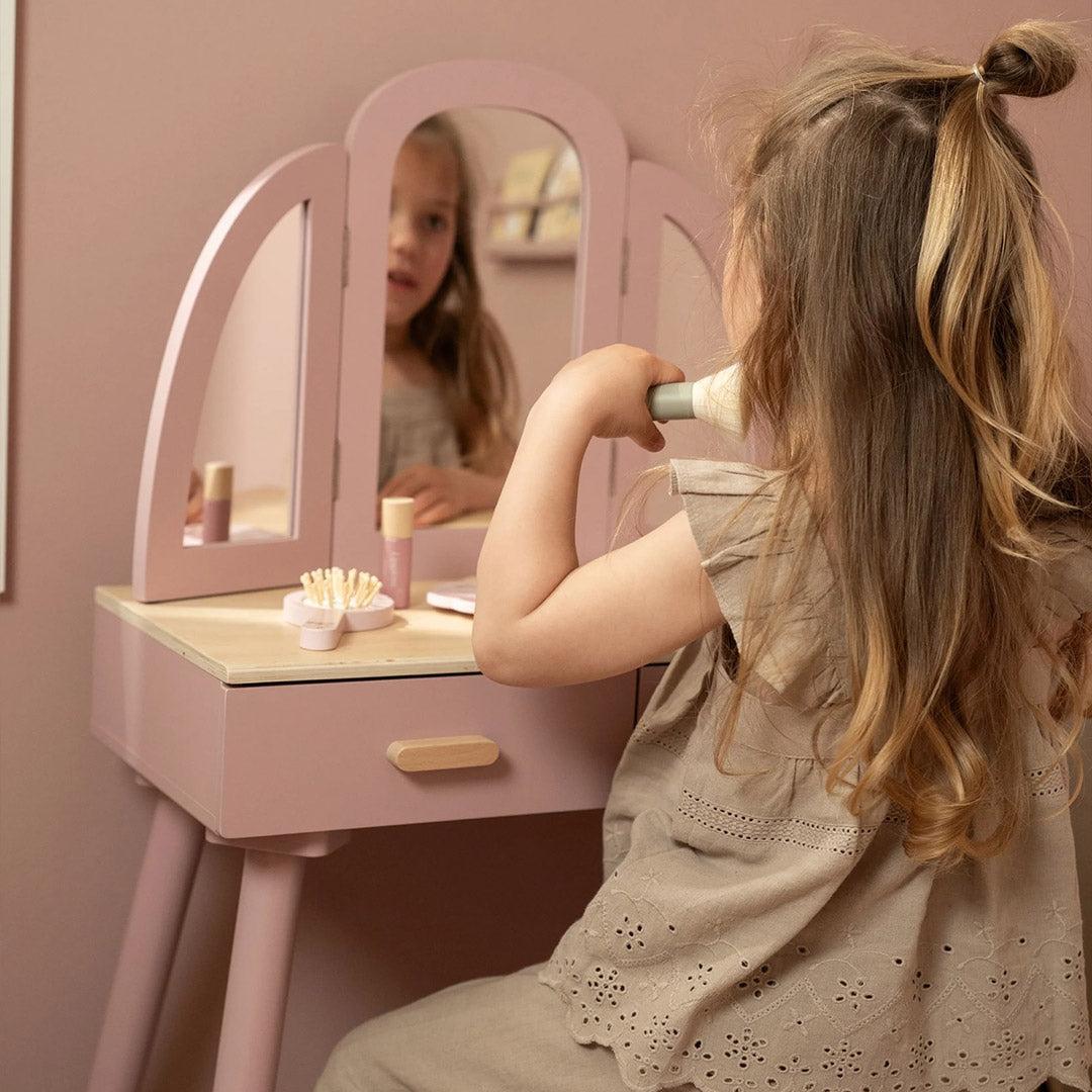 Little Dutch Dressing Table Large - Pink - Image 5