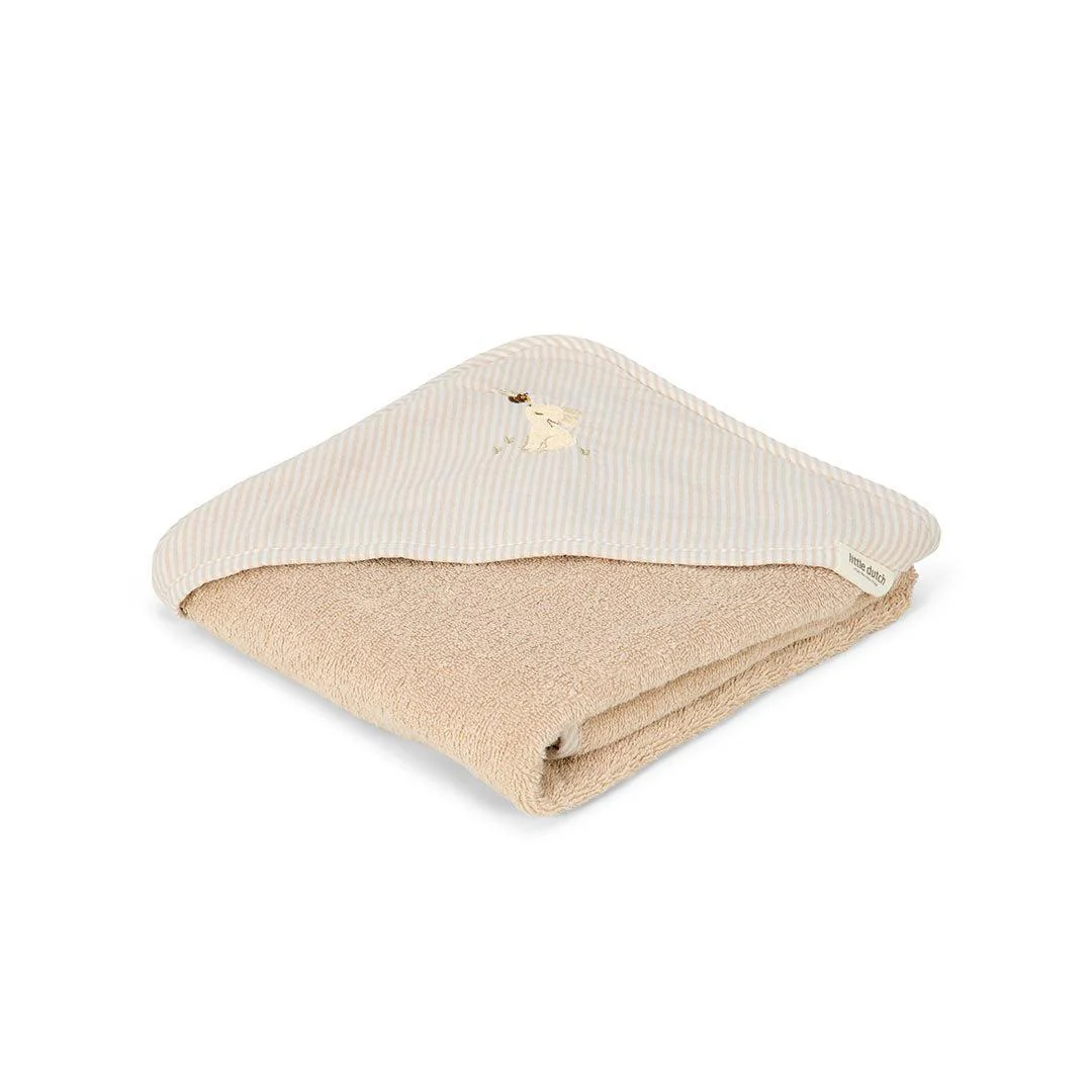 Little Dutch Hooded Towel - Baby Bunny