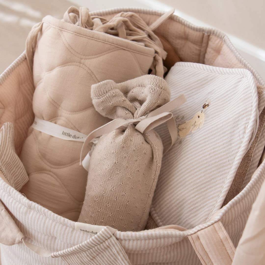 Little Dutch Hooded Towel - Baby Bunny - Image 3