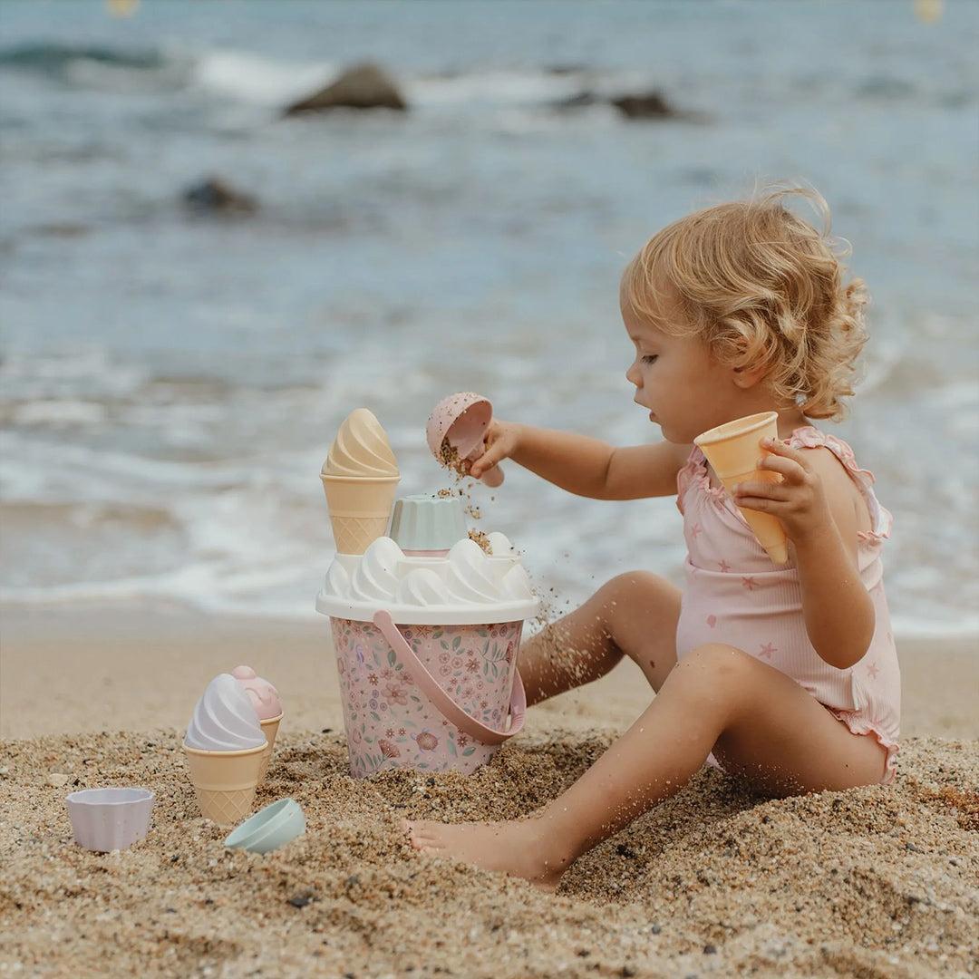 Little Dutch Ice Cream Bucket Set 14 pcs - Dreamy Mermaid - Image 2