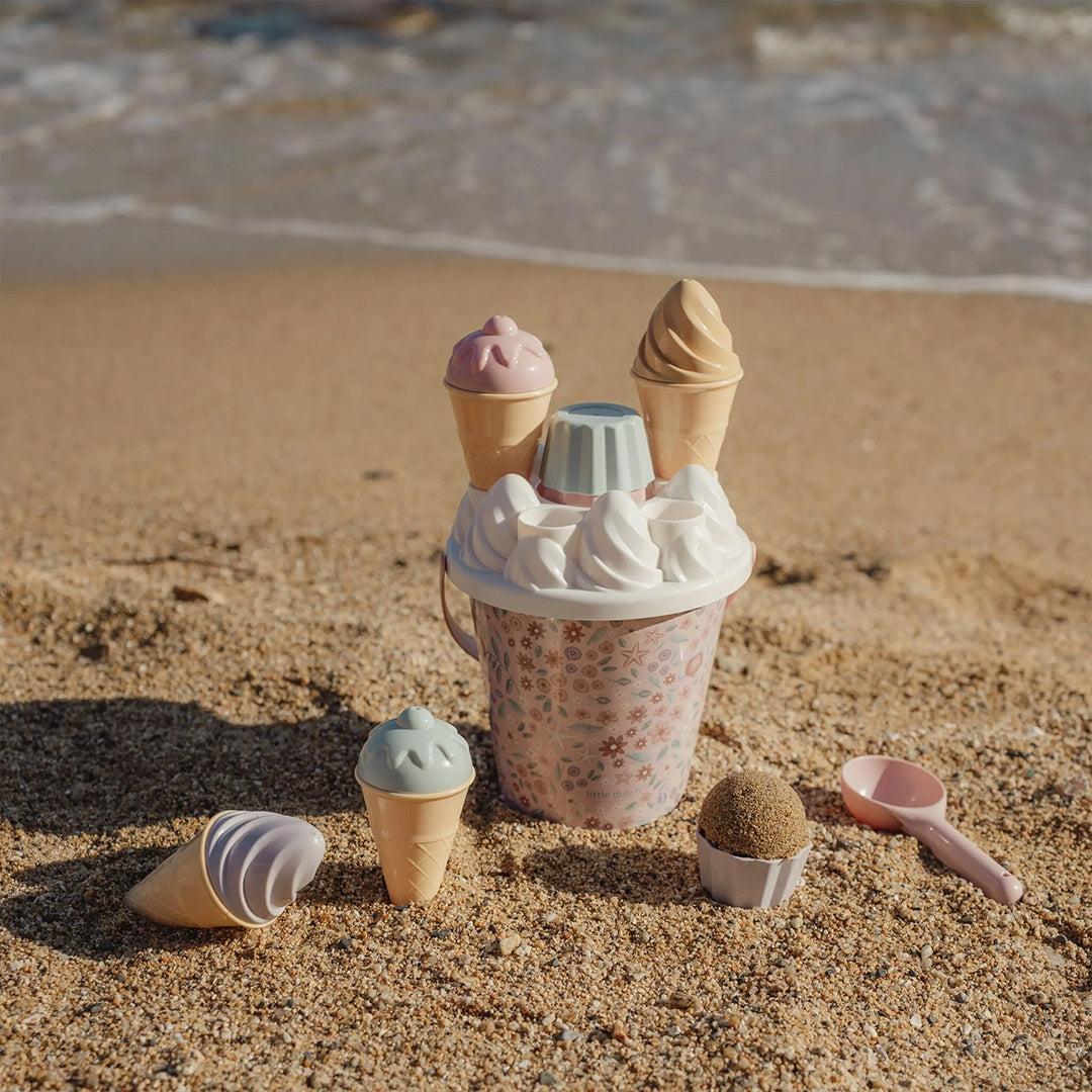 Little Dutch Ice Cream Bucket Set 14 pcs - Dreamy Mermaid - Image 3