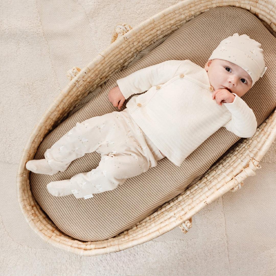 Little Dutch Long Sleeved T-shirt Wrap - Cream - Image 6