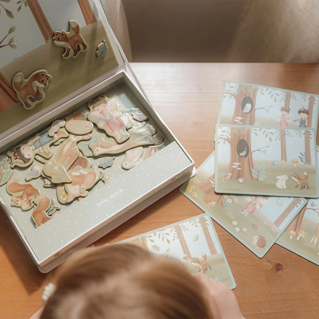 Little Dutch Magnetic Playboard - Forest Friends - Image 2