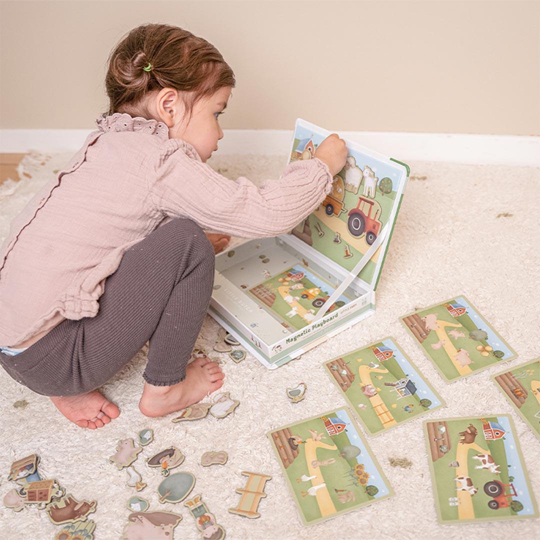 Little Dutch Magnetic Playboard - Little Farm - Image 2