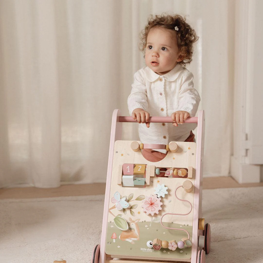 Little Dutch Multi-Activity Baby Walker - Fairy Garden - Image 4