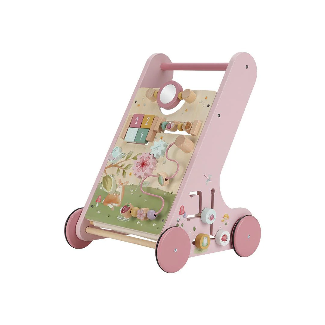 Little Dutch Multi-Activity Baby Walker - Fairy Garden - Image 6