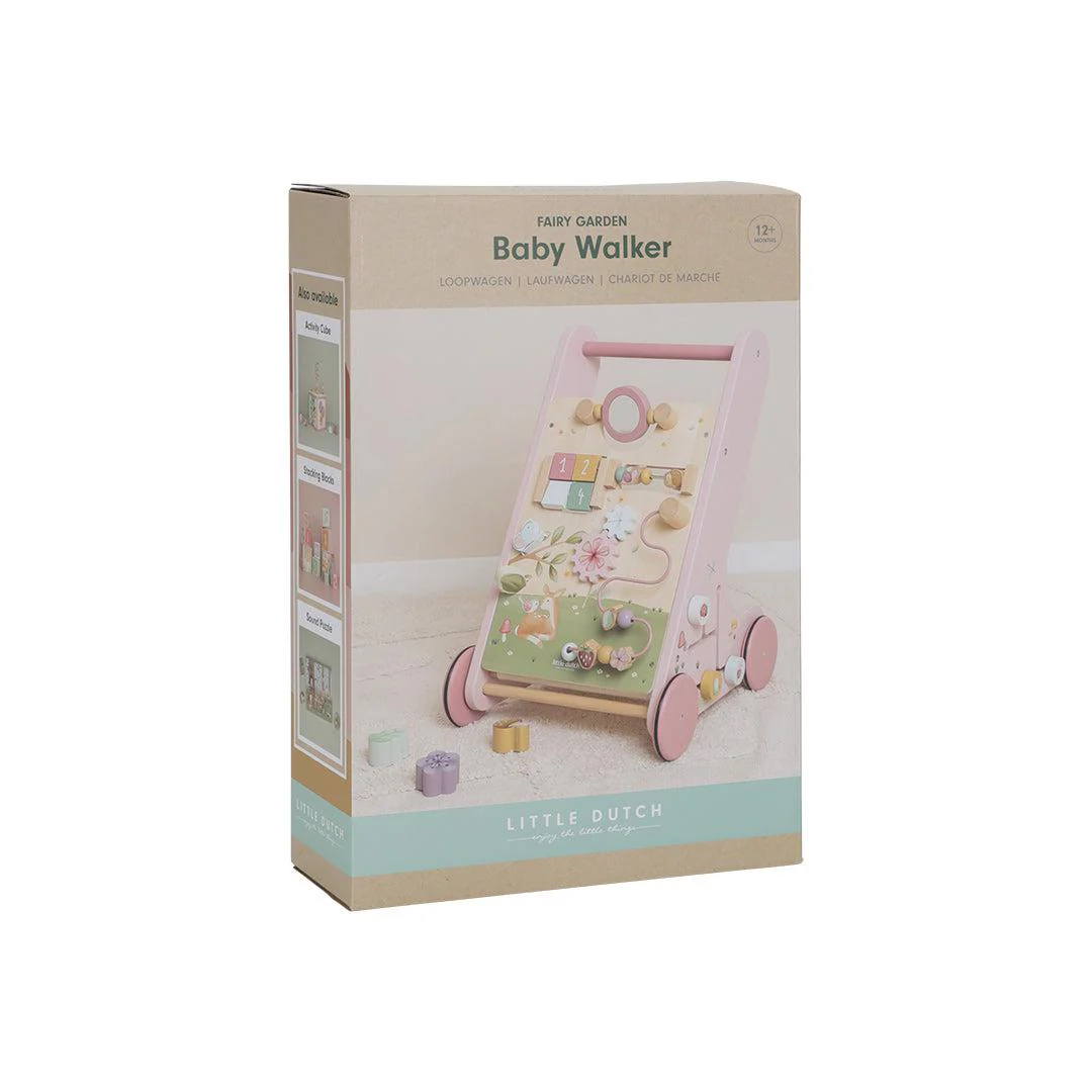 Little Dutch Multi-Activity Baby Walker - Fairy Garden - Image 7