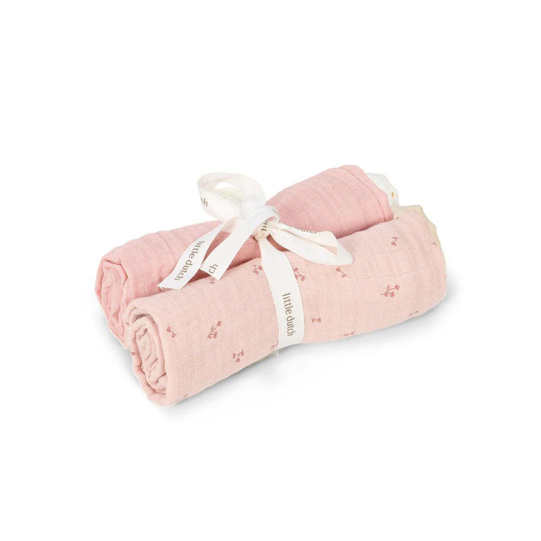 Little Dutch Muslin Swaddles - Pure Blossom