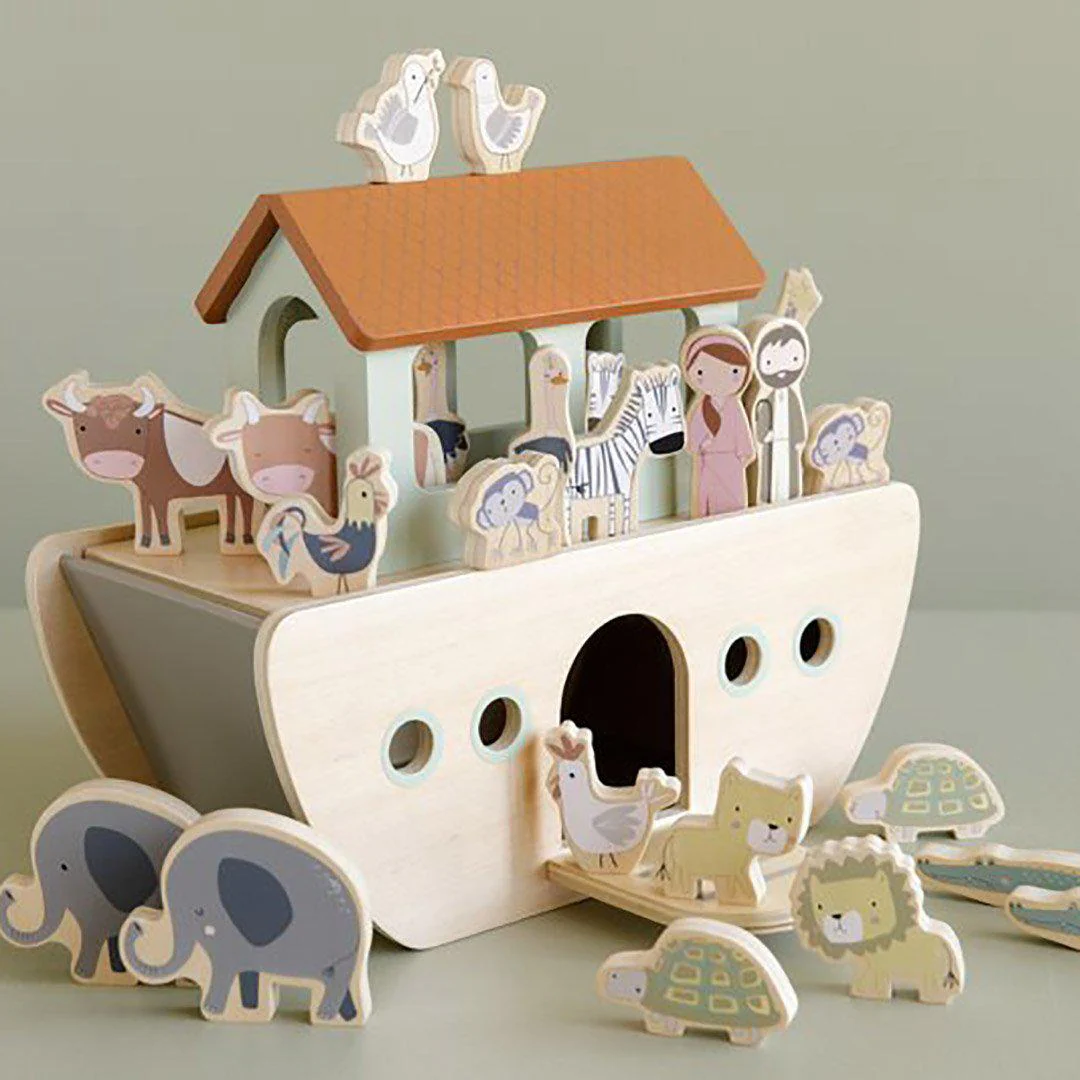 Little Dutch Noah's Ark Play Set - Multi - Image 4