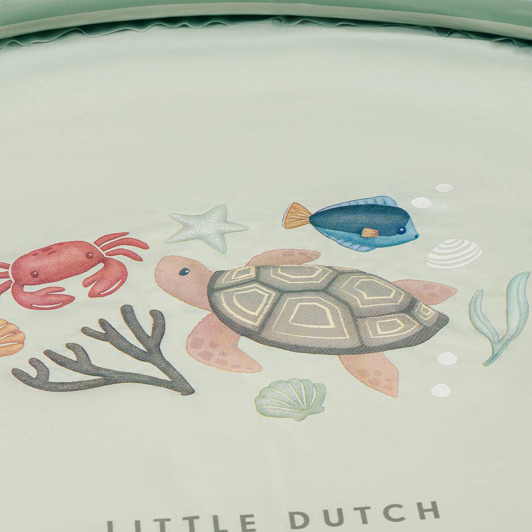 Little Dutch Inflatable Pool - Fresh Greens - Image 4