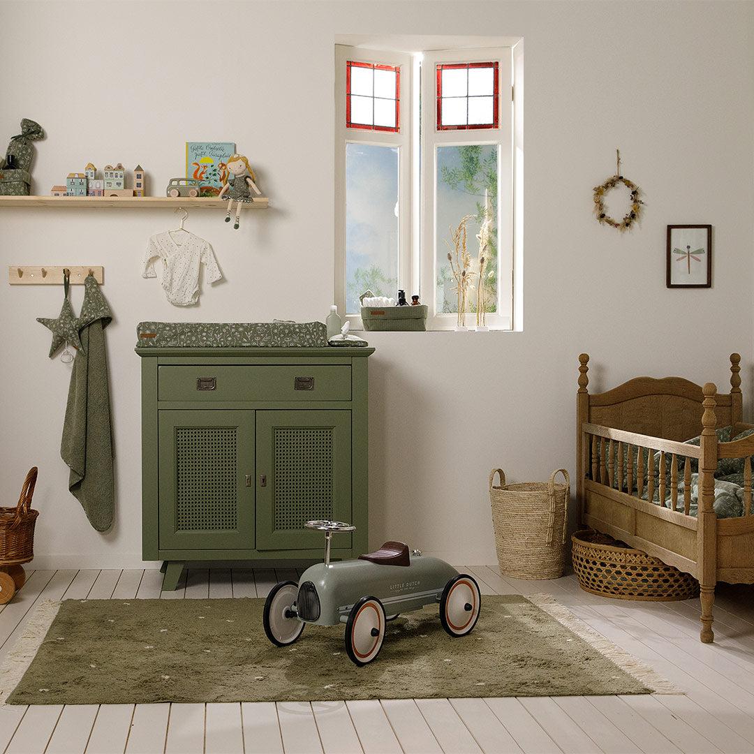 Little Dutch Retro Roller - Olive - Image 3