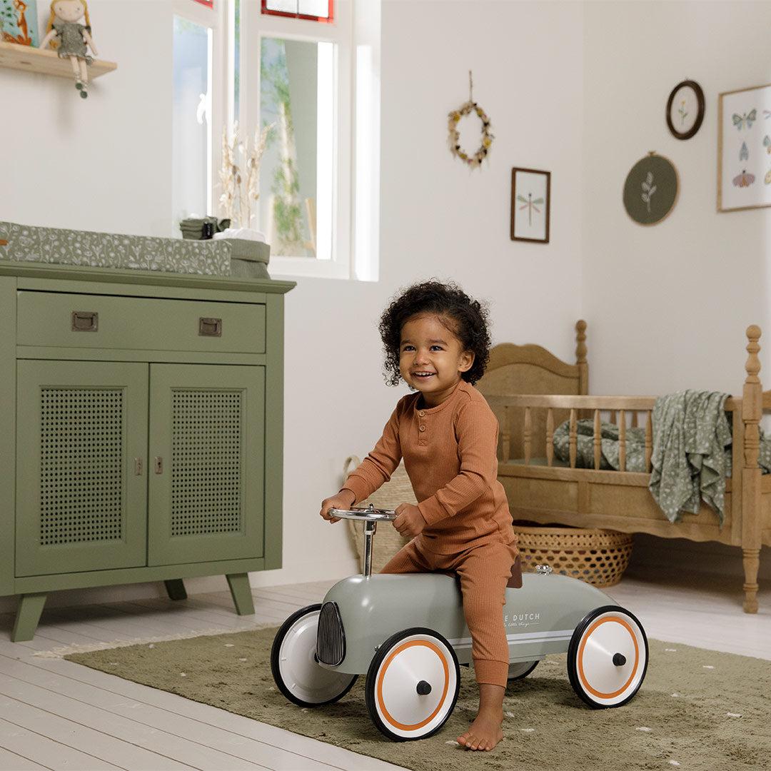 Little Dutch Retro Roller - Olive - Image 4