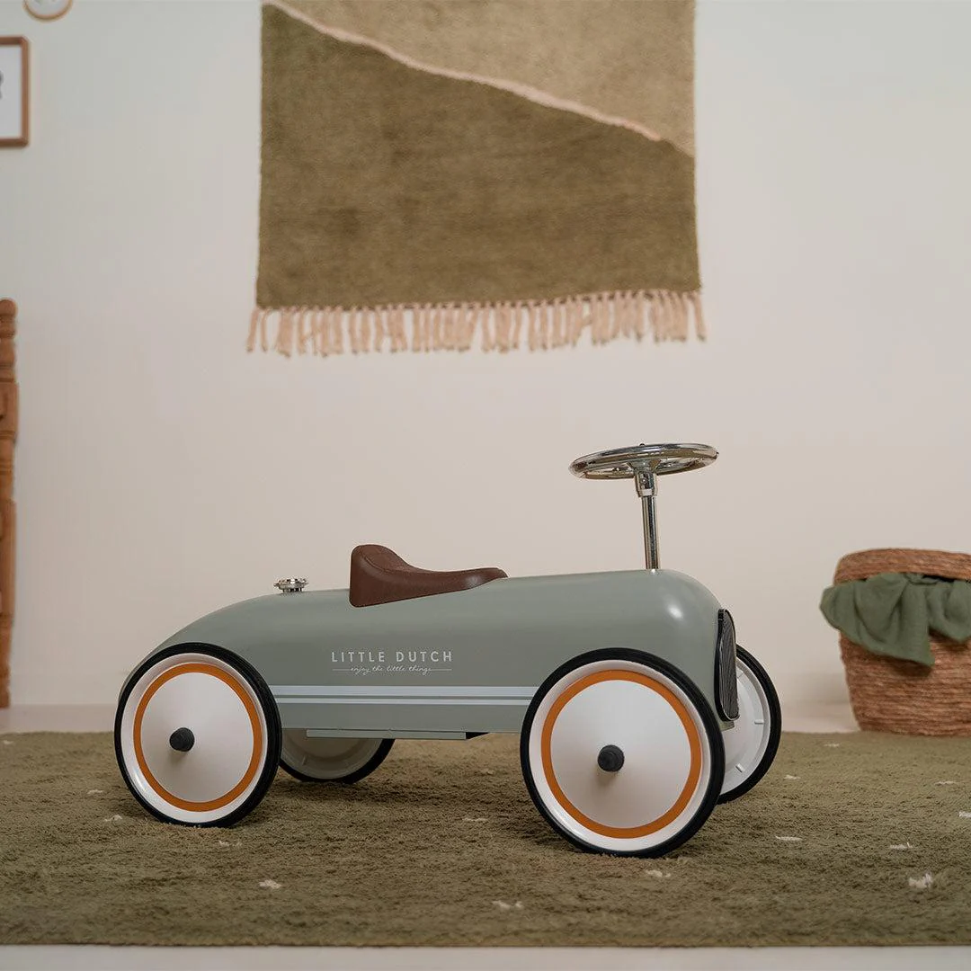 Little Dutch Retro Roller - Olive - Image 5
