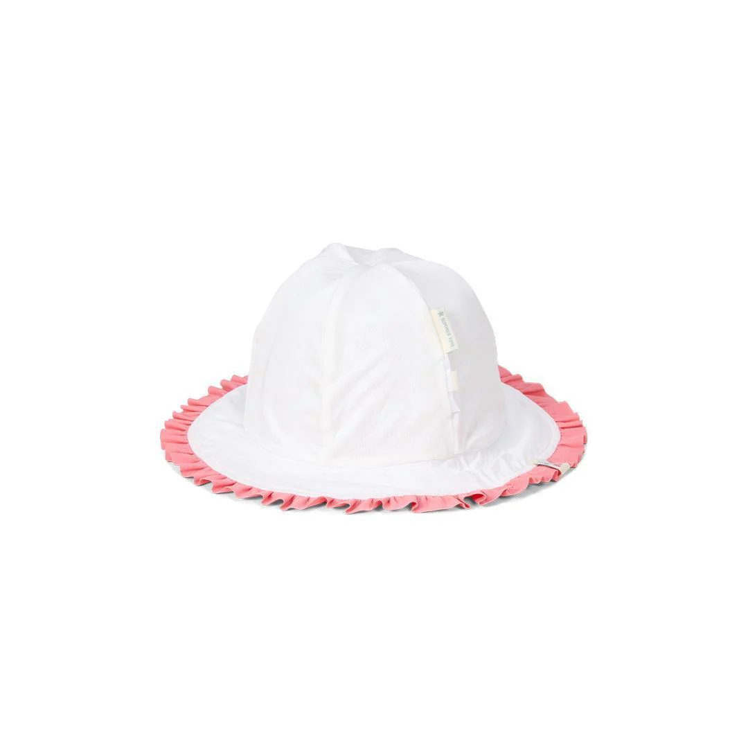 Little Dutch Reversible Hat - Sunny Flowers Multicolour - Image 3