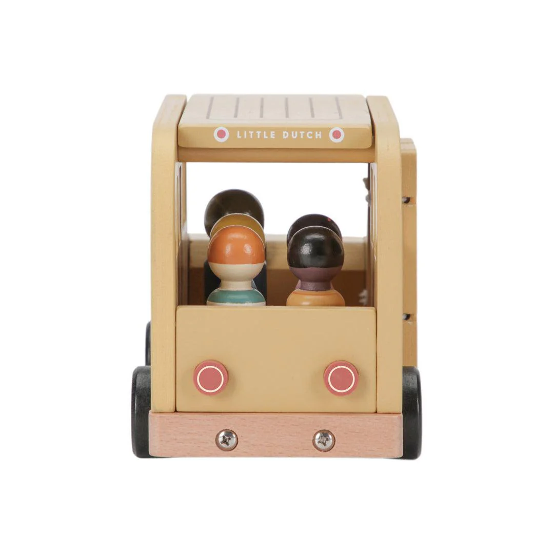 Little Dutch School Bus With Figures - Image 7