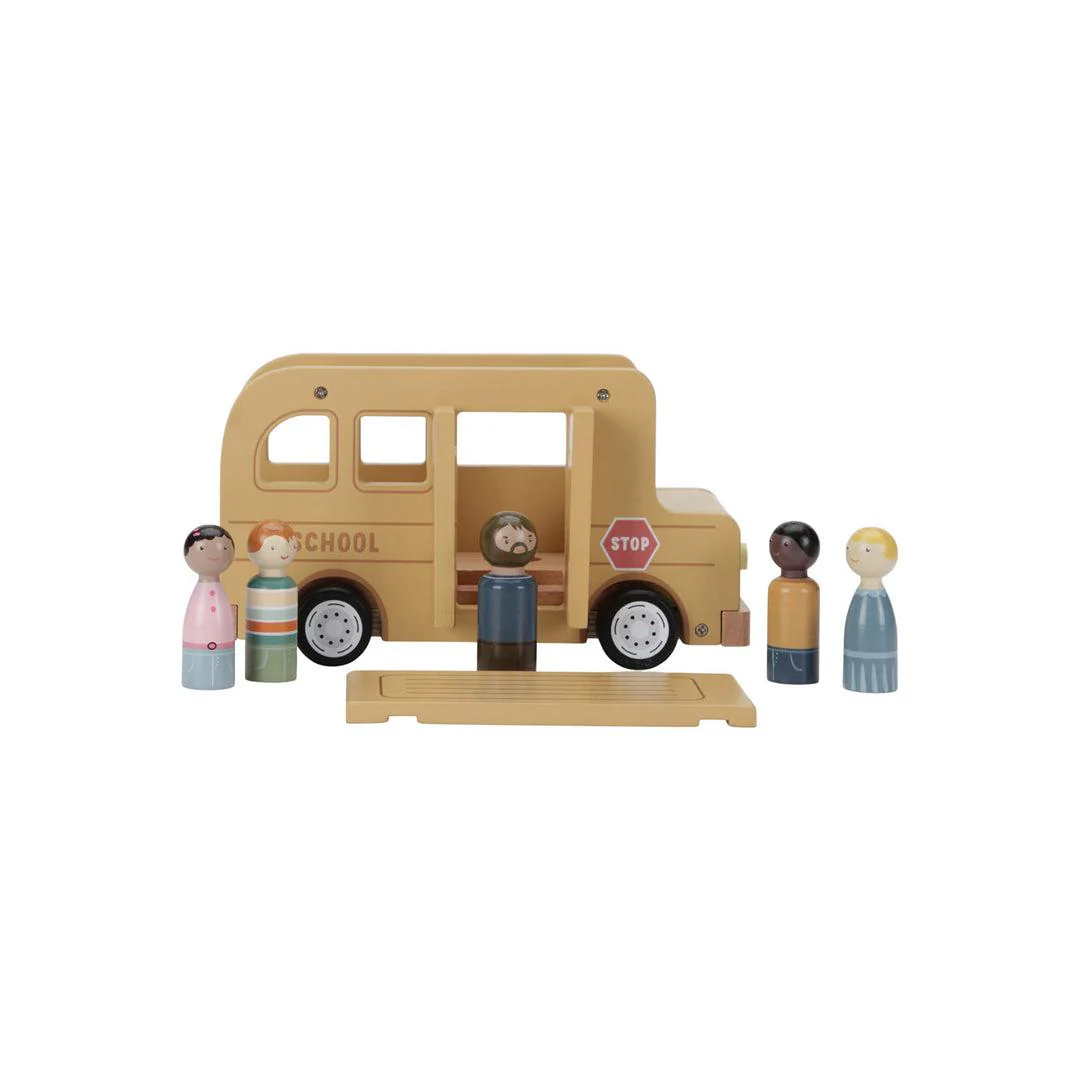 Little Dutch School Bus With Figures - Image 9