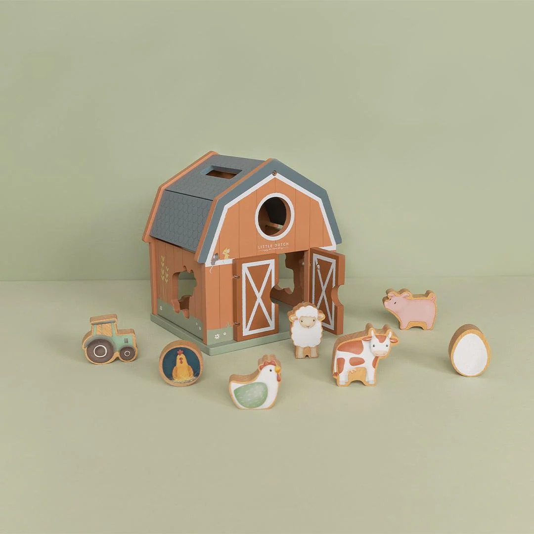 Little Dutch Shape Sorter - Little Farm - Image 2