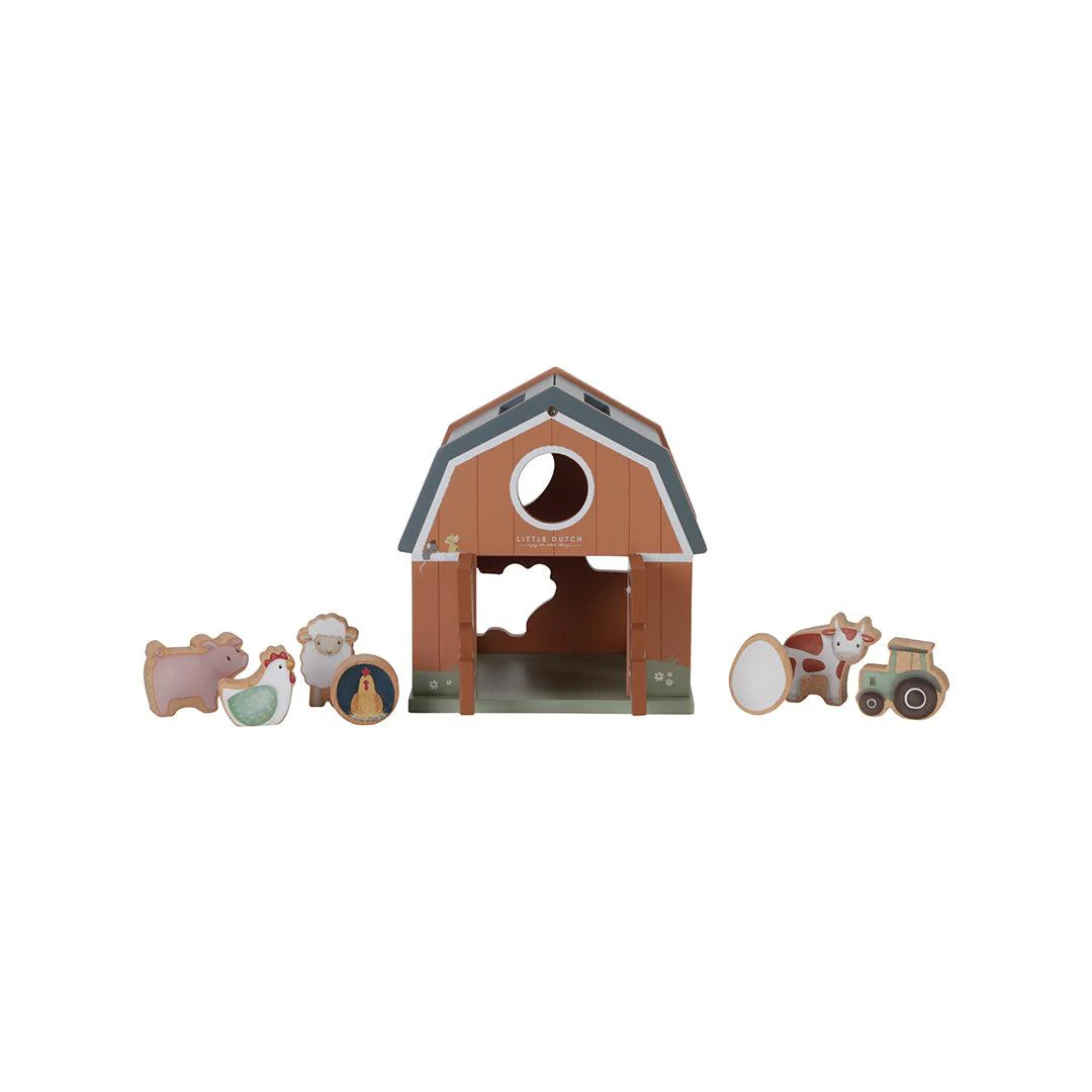 Little Dutch Shape Sorter - Little Farm - Image 8