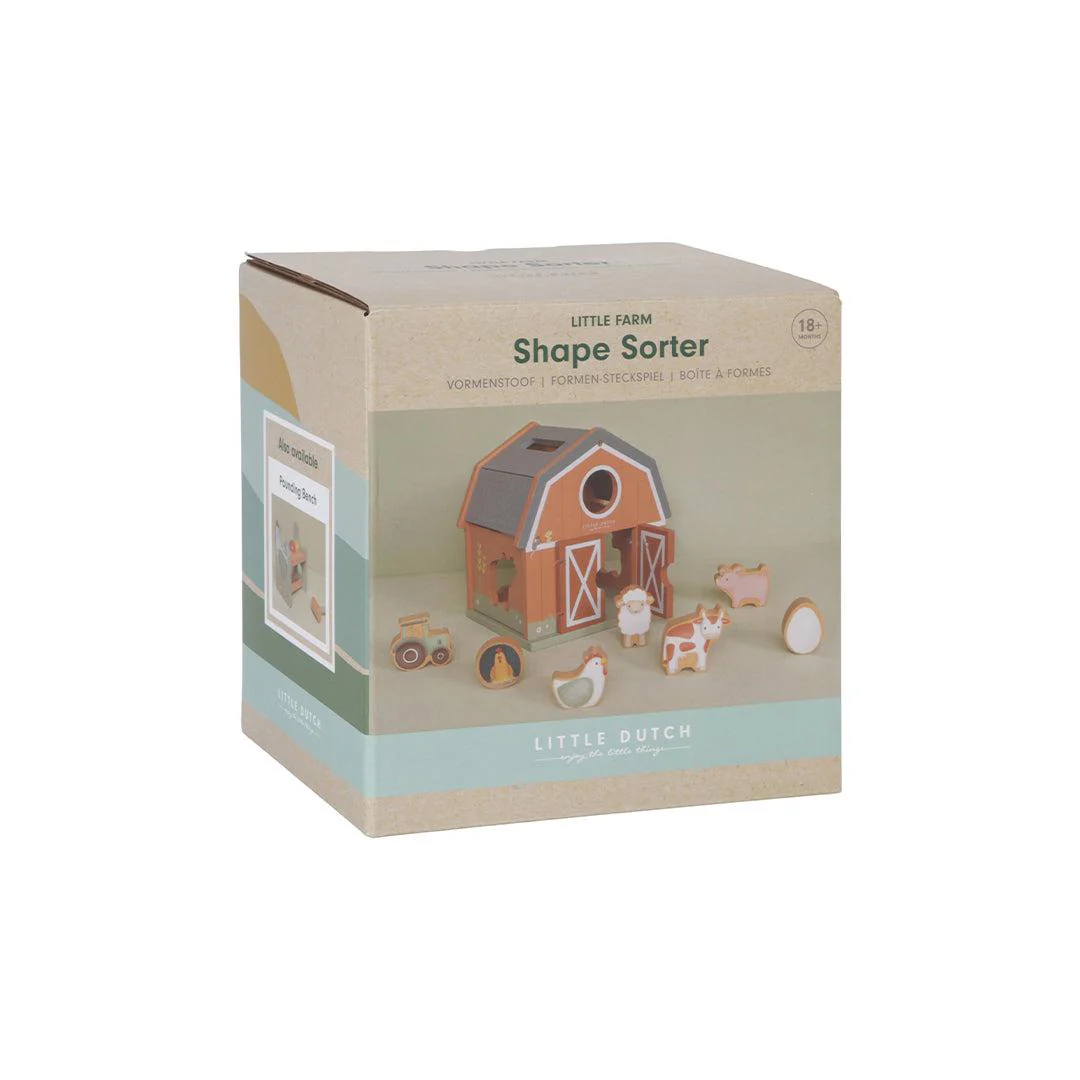 Little Dutch Shape Sorter - Little Farm - Image 9