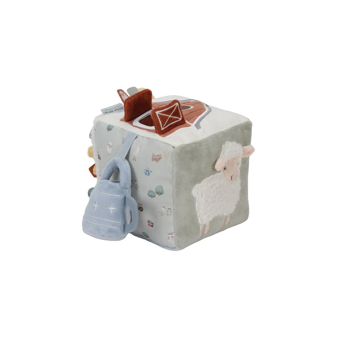 Little Dutch Soft Activity Cube - Little Farm