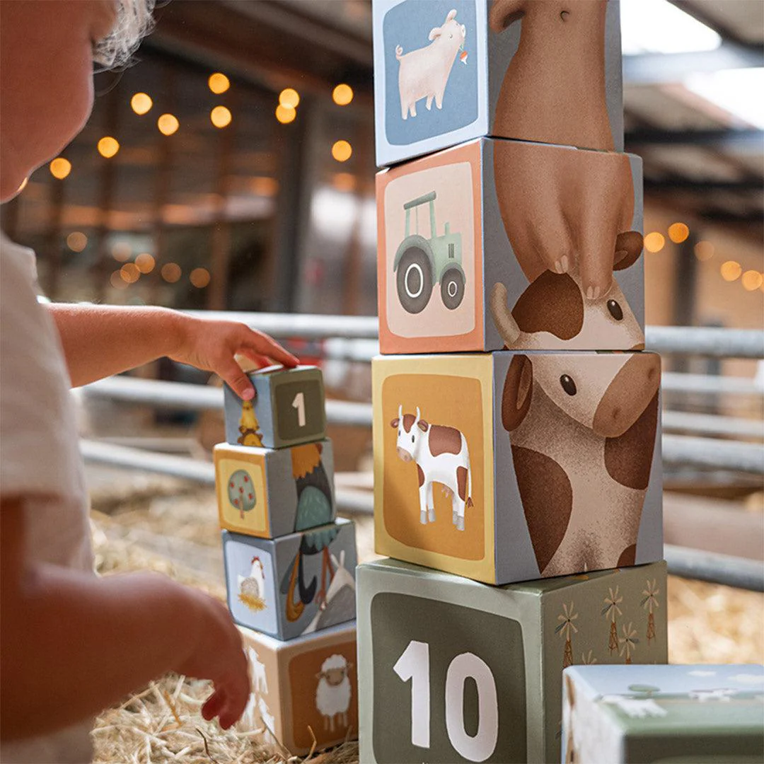 Little Dutch Stacking Blocks - Little Farm - Image 2