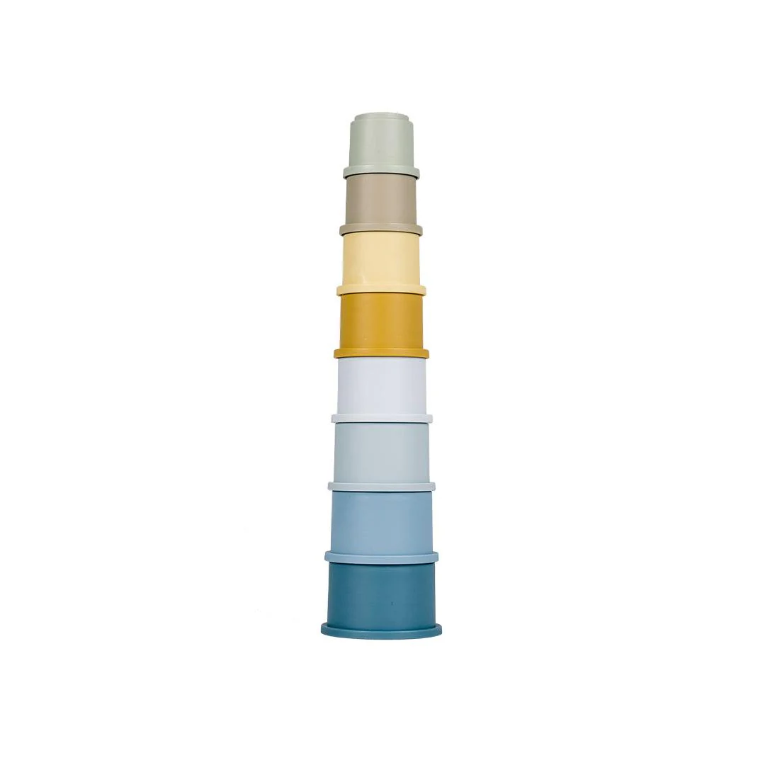 Little Dutch Stacking Cups - Blue