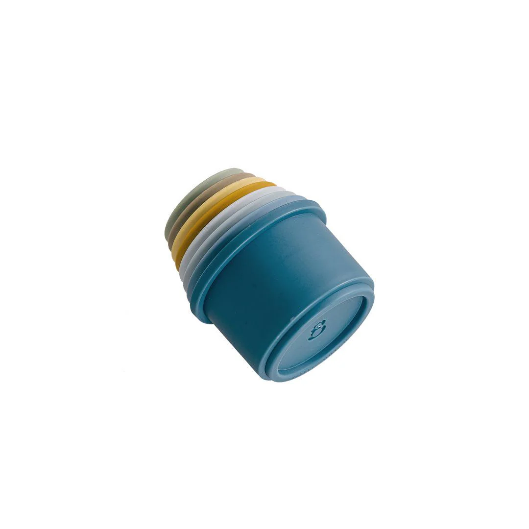 Little Dutch Stacking Cups - Blue - Image 6