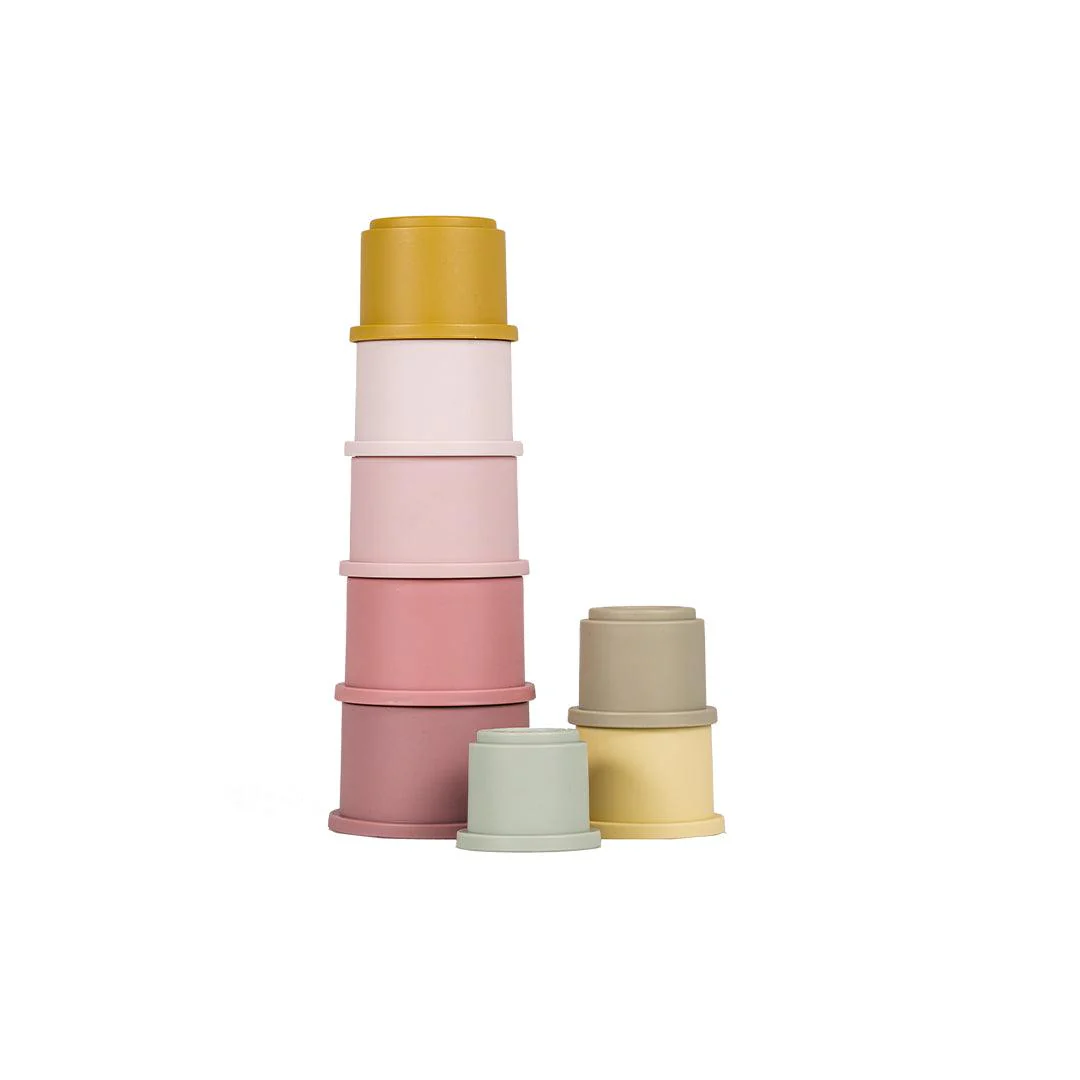 Little Dutch Stacking Cups - Pink - Image 7