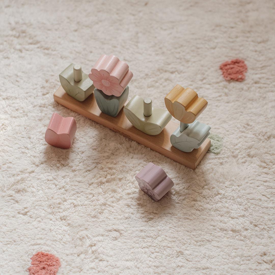 Little Dutch Stacking Puzzle Flowers - Fairy Garden - Image 4