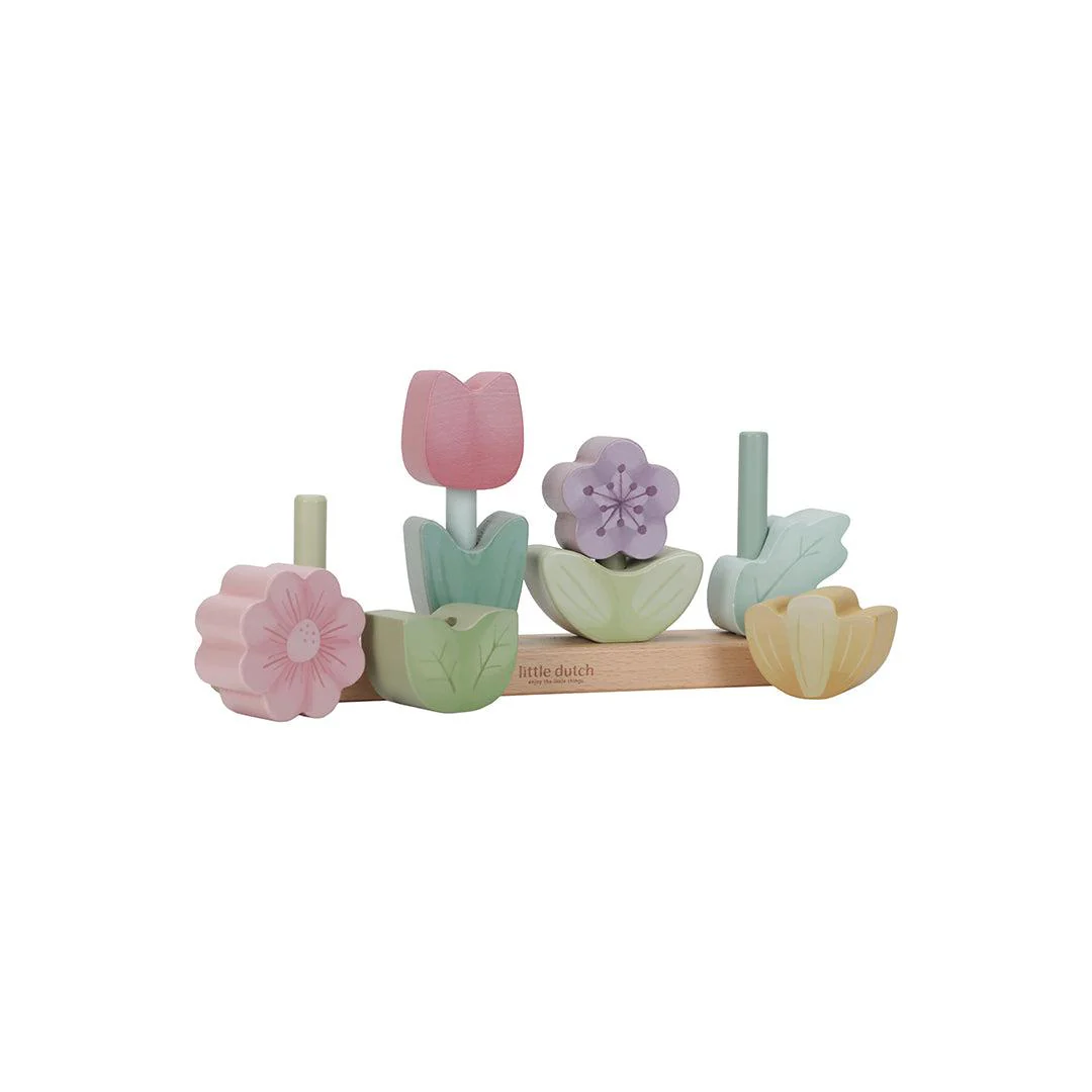 Little Dutch Stacking Puzzle Flowers - Fairy Garden - Image 6