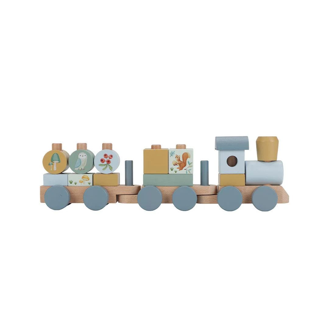 Little Dutch Stacking Train - Forest Friends - Image 5